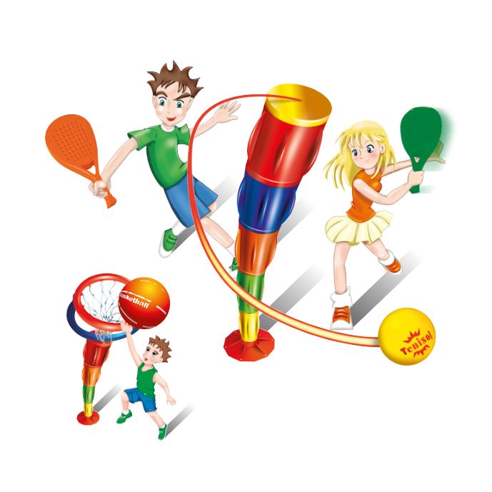 Basquet y Tenisol en bolsa (2 en 1)